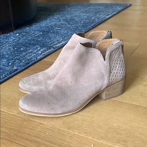 Taupe booties